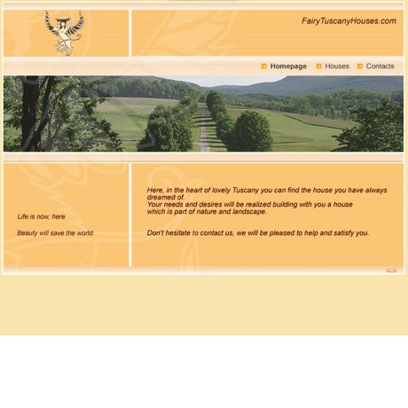 Fairy Tuscany Houses